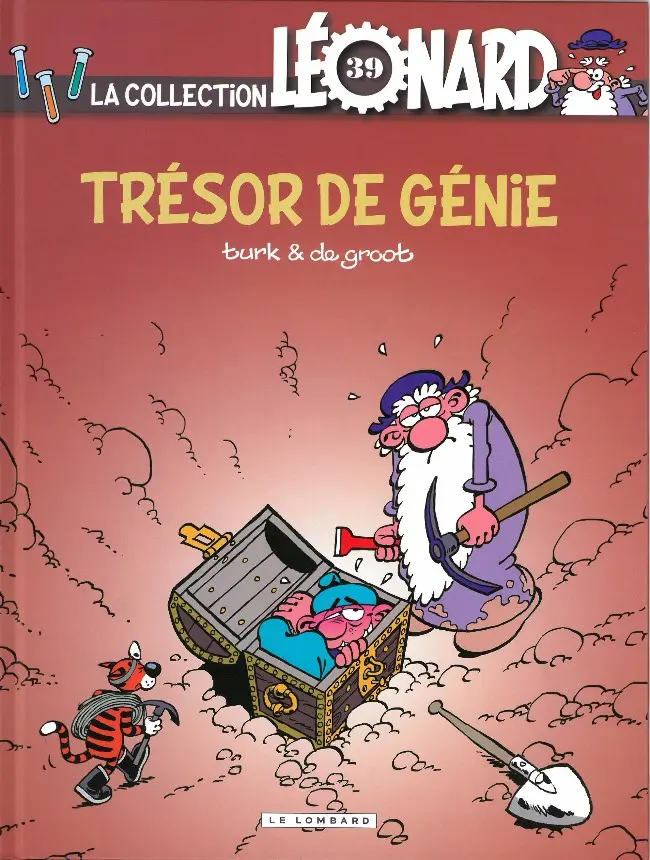 Couverture de l'album La Collection Léonard Tome 39 Trésor de génie