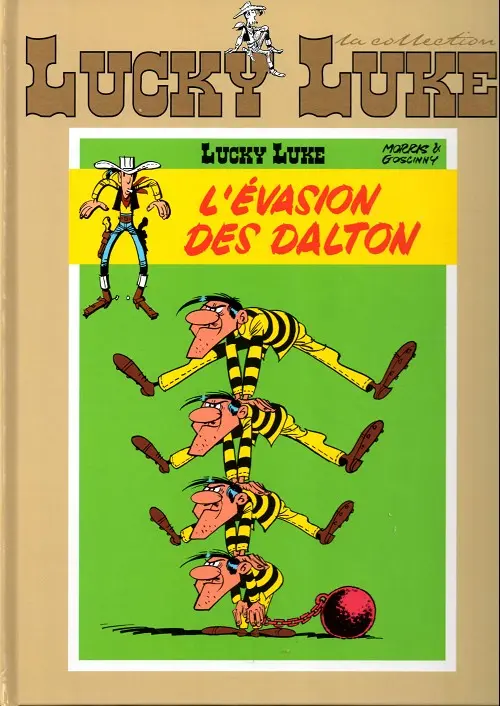 Couverture de l'album Lucky Luke La collection Tome 44 L'évasion des Dalton