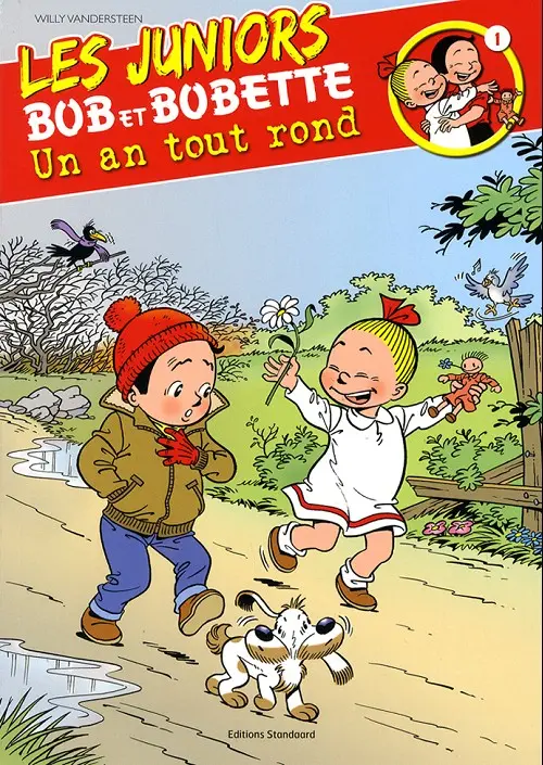Couverture de l'album Bob et Bobette (Les Juniors) Tome 1 Un an tout rond