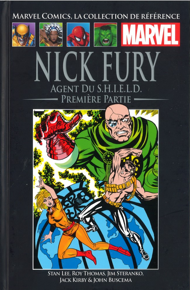 Couverture de l'album Marvel Comics - La collection de référence Tome 76 Nick Fury - Agent du S.H.I.E.L.D. Première Partie