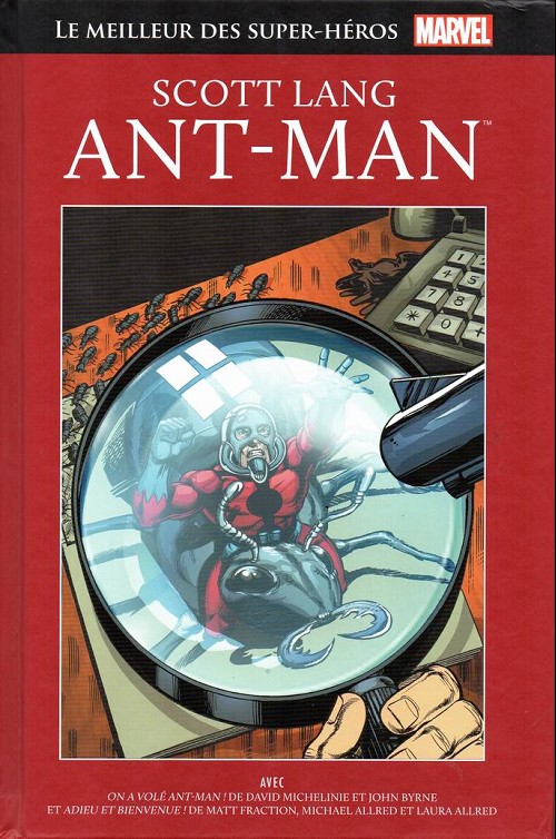 Couverture de l'album Le meilleur des Super-Héros Marvel Tome 50 Scott lang - ant-man