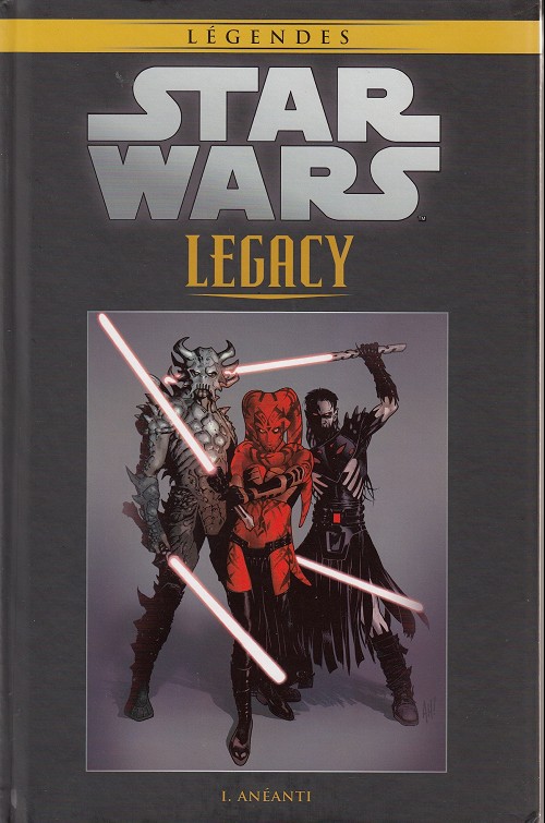 Couverture de l'album Star Wars - Légendes - La Collection Tome 45 Star Wars Legacy - I. Anéanti