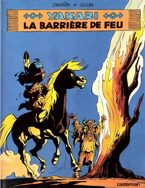 Couverture de l'album Yakari Tome 19 la barrière de feu