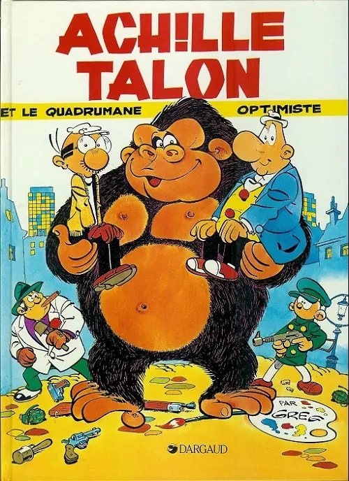 Couverture de l'album Achille Talon Tome 15 Achille Talon et le quadrumane optimiste