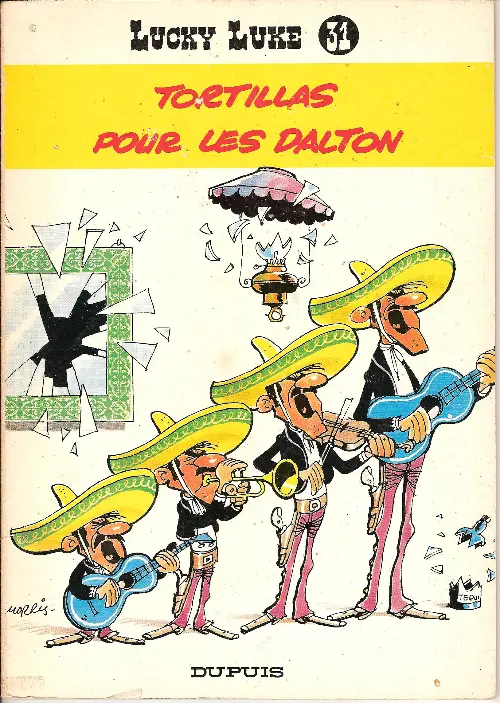 Couverture de l'album Lucky Luke Tome 31 Tortillas pour les Dalton