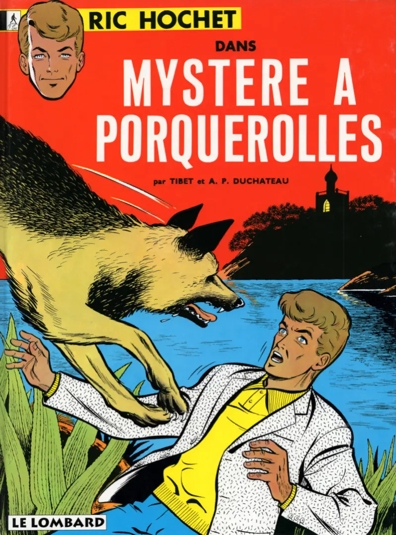 Couverture de l'album Ric Hochet Tome 2 Mystère à Porquerolles