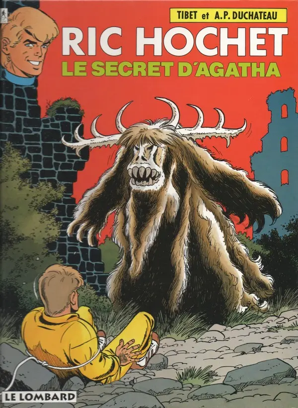 Couverture de l'album Ric Hochet Tome 48 Le secret d'Agatha
