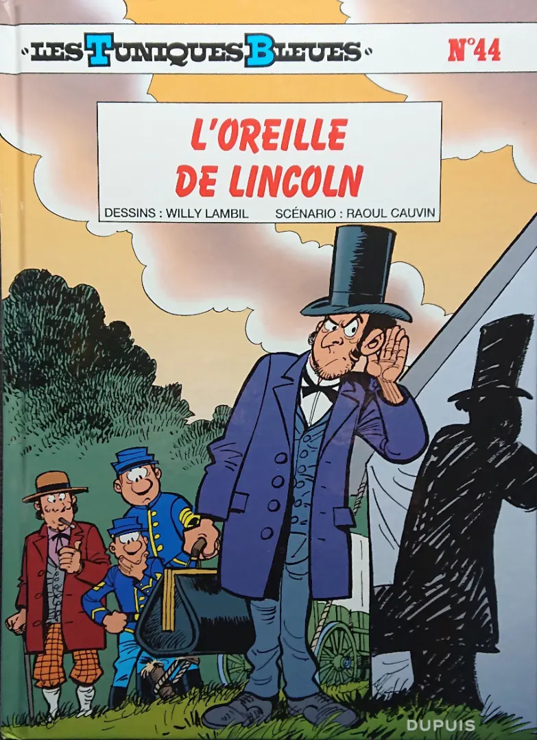 Couverture de l'album Les Tuniques Bleues Tome 44 L'oreille de Lincoln