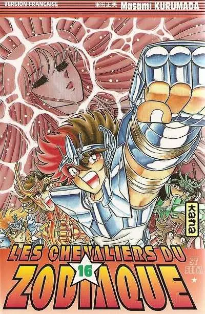 Couverture de l'album Saint Seiya - Les Chevaliers du Zodiaque 16 Le Chasseur de cœurs
