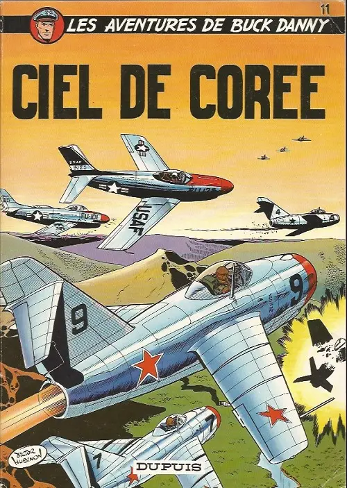 Couverture de l'album Buck Danny Tome 11 Ciel de Corée