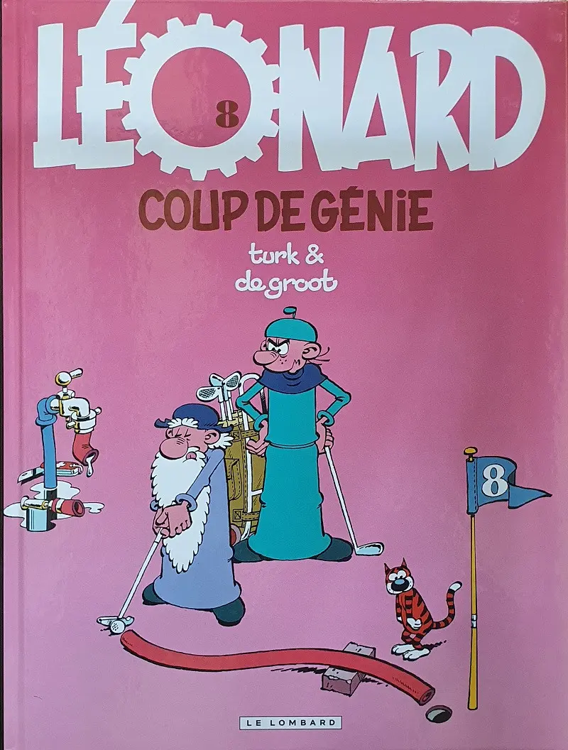 Couverture de l'album Léonard Tome 8 Coup de génie