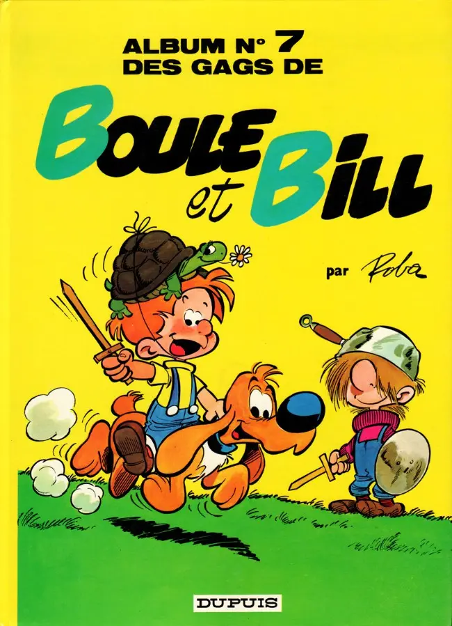 Couverture de l'album Boule & Bill Tome 7 Album n°7 des Gags de Boule et Bill