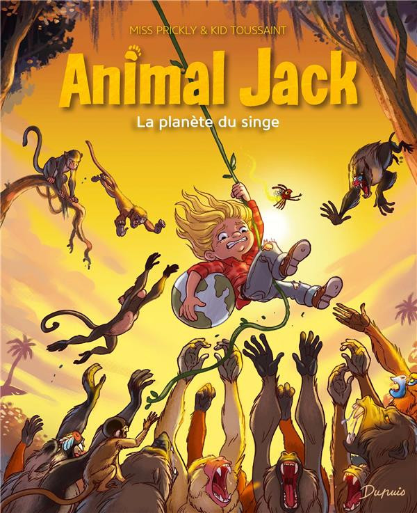 Couverture de l'album Animal jack Tome 3 La planète du singe