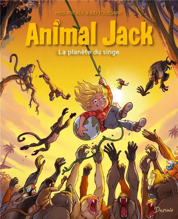 Couverture de l'album Animal jack Tome 3 La planète du singe