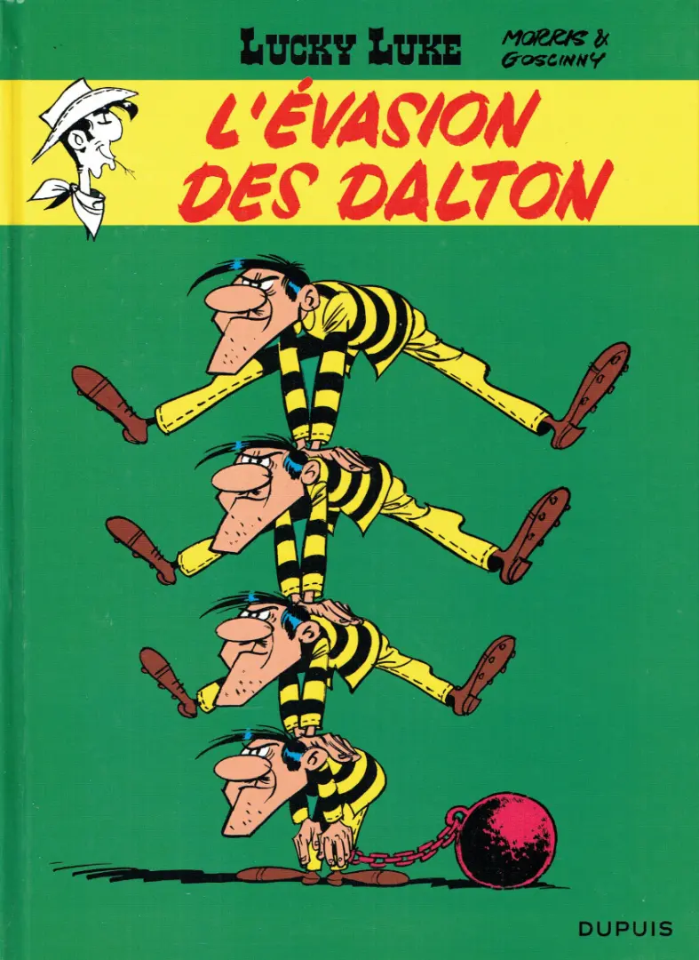 Couverture de l'album Lucky Luke Tome 15 L'évasion des Dalton