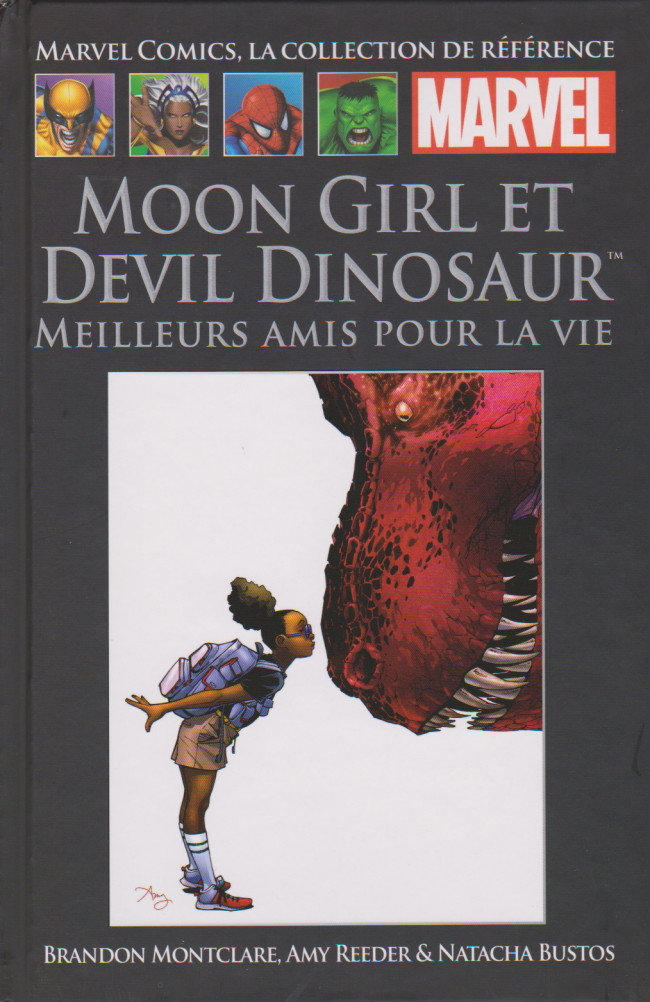 Couverture de l'album Marvel Comics - La collection de référence Tome 164 Moon Girl et Devil Dinosaur : meilleurs amis pour la vie