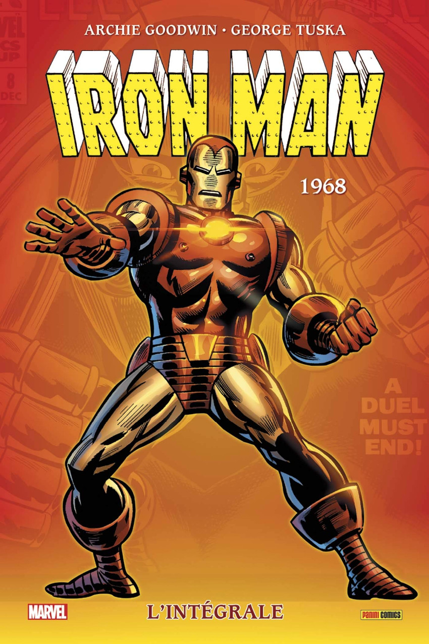 Couverture de l'album Iron Man - L'Intégrale Tome 4 1968