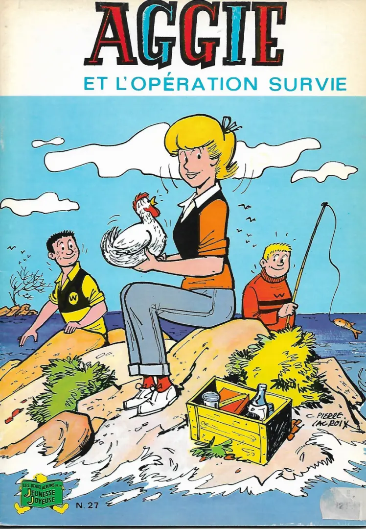 Couverture de l'album Aggie N° 27 Aggie et l'opération survie