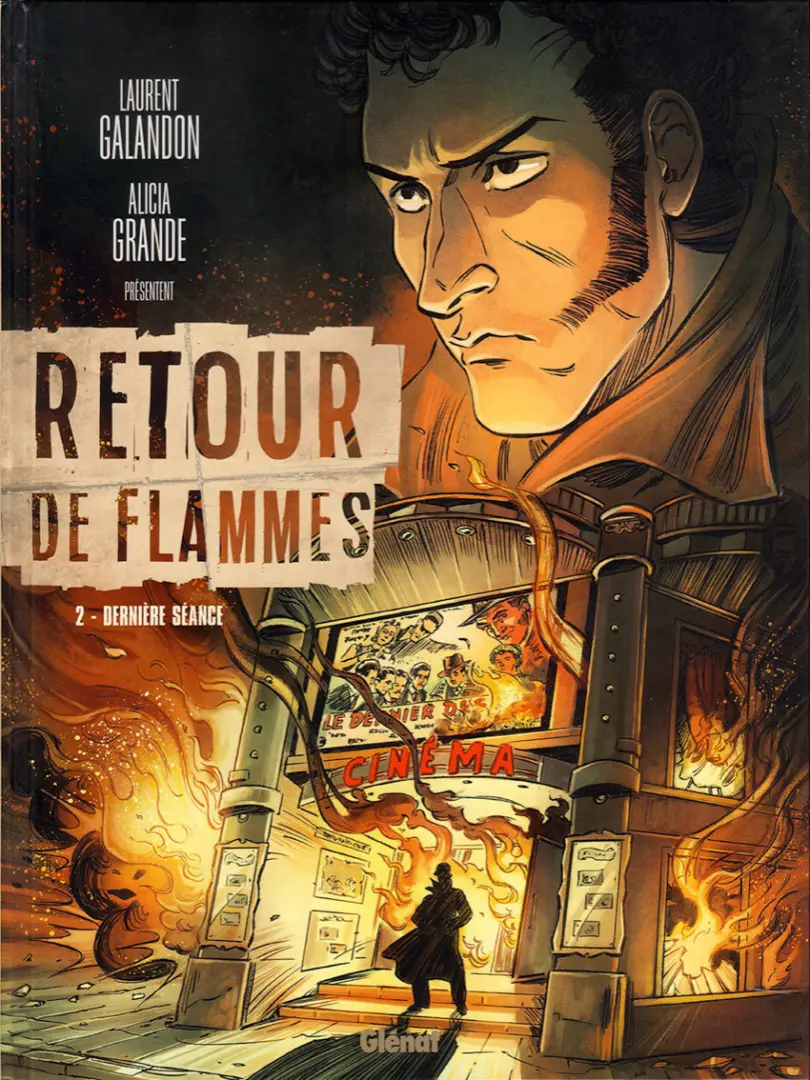 Couverture de l'album Retour de flammes Tome 2 Dernière séance