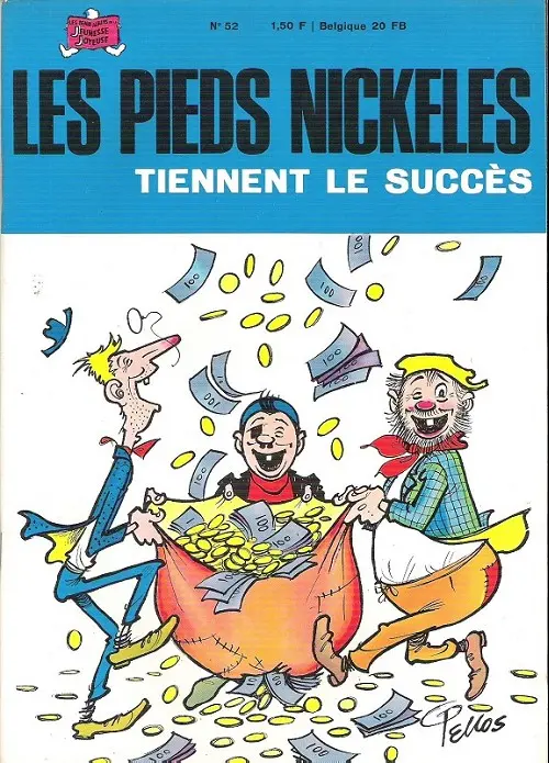 Couverture de l'album Les Pieds Nickelés Tome 52 Les pieds nickelés tiennent le succès