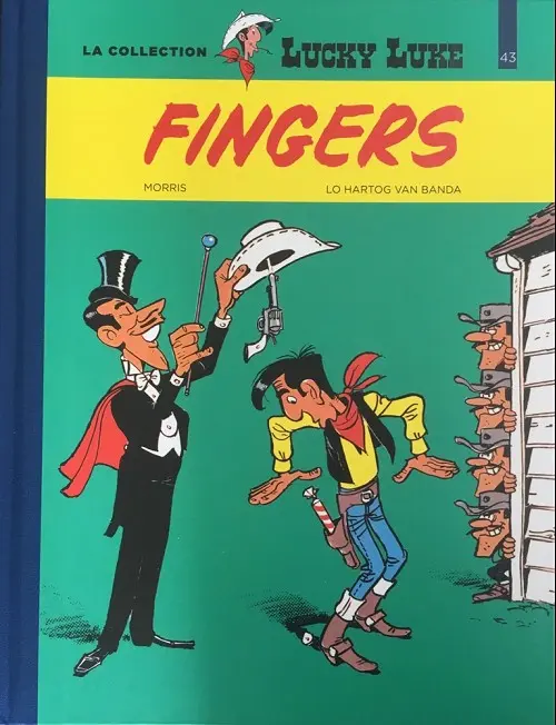 Couverture de l'album Lucky Luke La collection Tome 43 Fingers