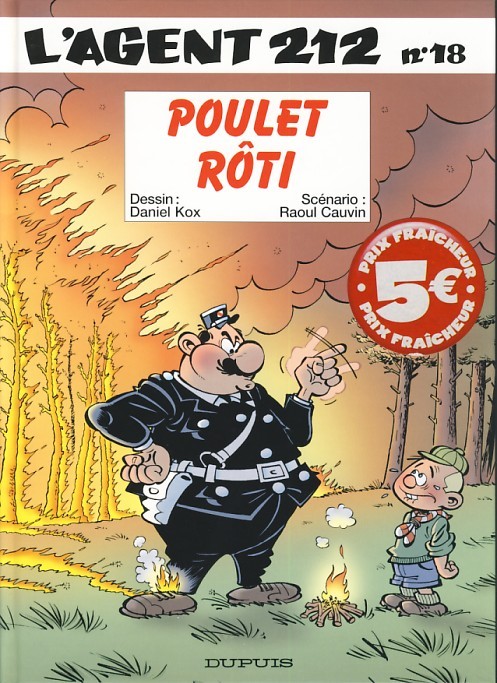 Couverture de l'album L'Agent 212 Tome 18 Poulet rôti