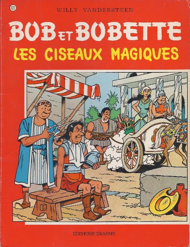 Couverture de l'album Bob et Bobette Tome 122 Les ciseaux magiques
