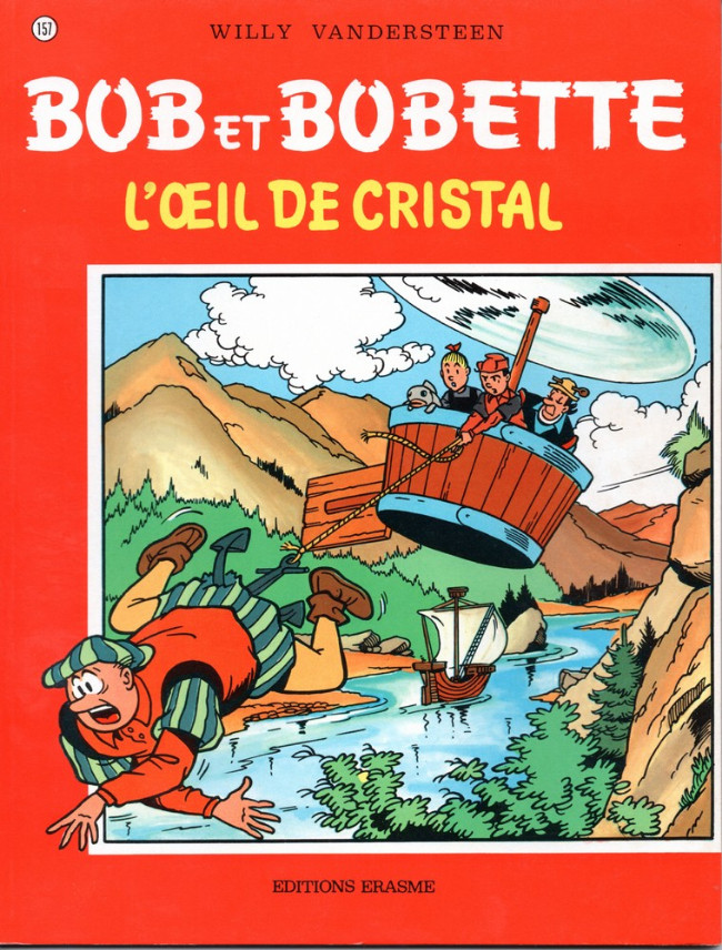 Couverture de l'album Bob et Bobette Tome 157 L'œil de cristal