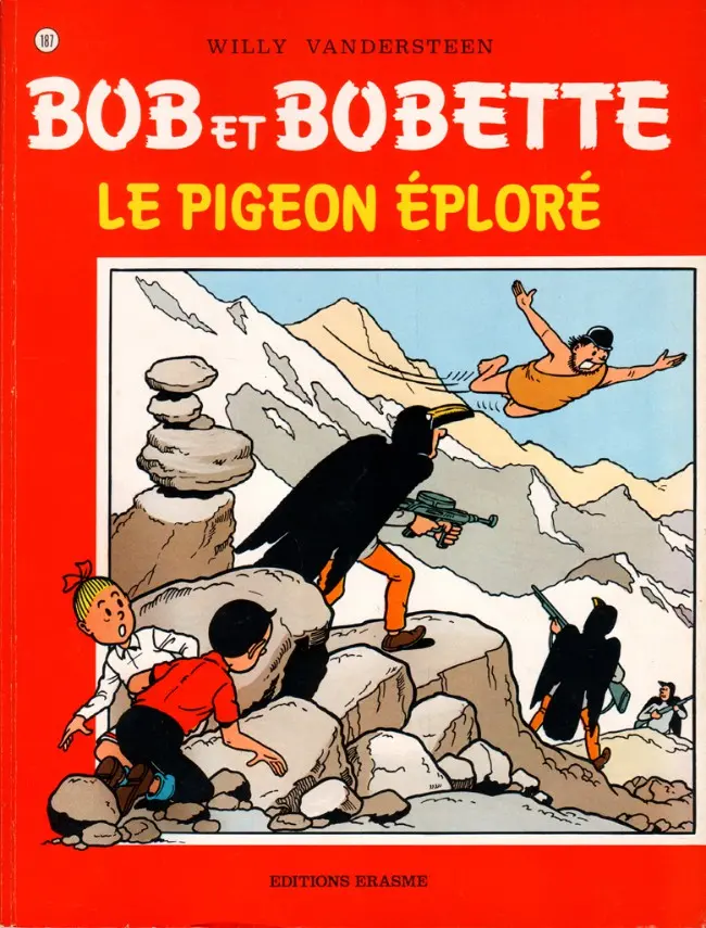 Couverture de l'album Bob et Bobette Tome 187 Le pigeon éploré