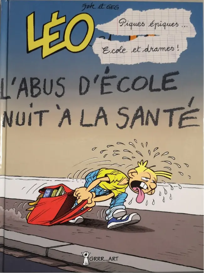 Couverture de l'album Léo et Lu Tome 9 Piques épiques, écoles et drames... cours et cour et ras les blâmes !