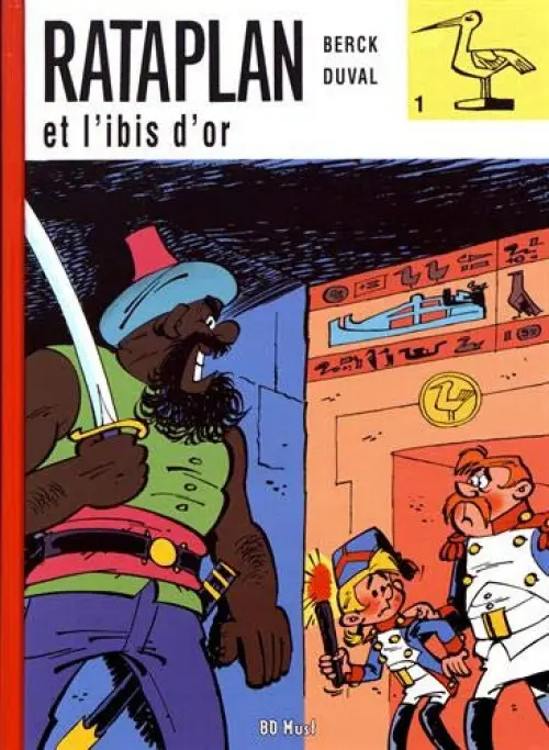 Couverture de l'album Rataplan Tome 1 Rataplan et l'ibis d'or