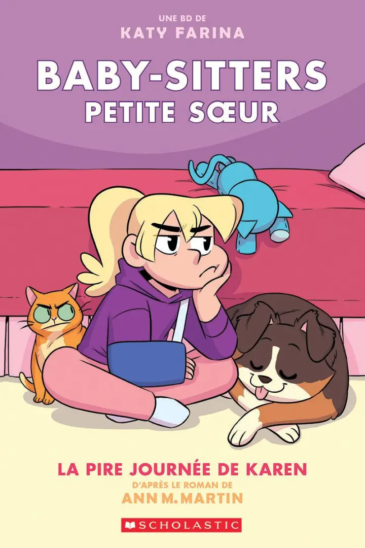 Couverture de l'album Baby-sitters - Petite soeur Tome 3 La pire journée de Karen