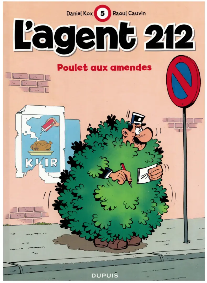 Couverture de l'album L'Agent 212 Tome 5 Poulet aux amendes