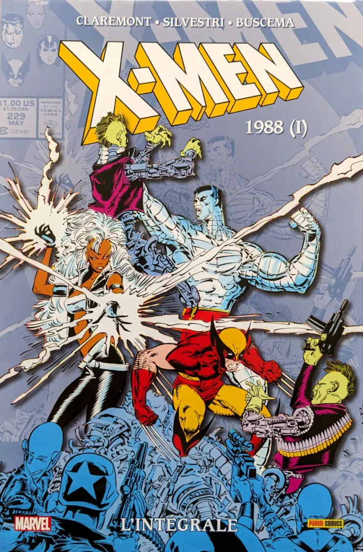 Couverture de l'album X-Men L'intégrale Tome 20 1988 (I)