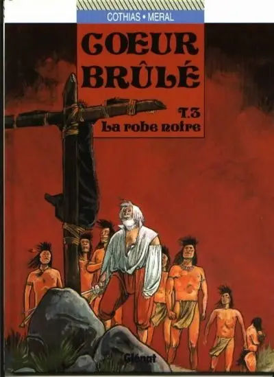 Couverture de l'album Cœur Brûlé Tome 3 La robe noire