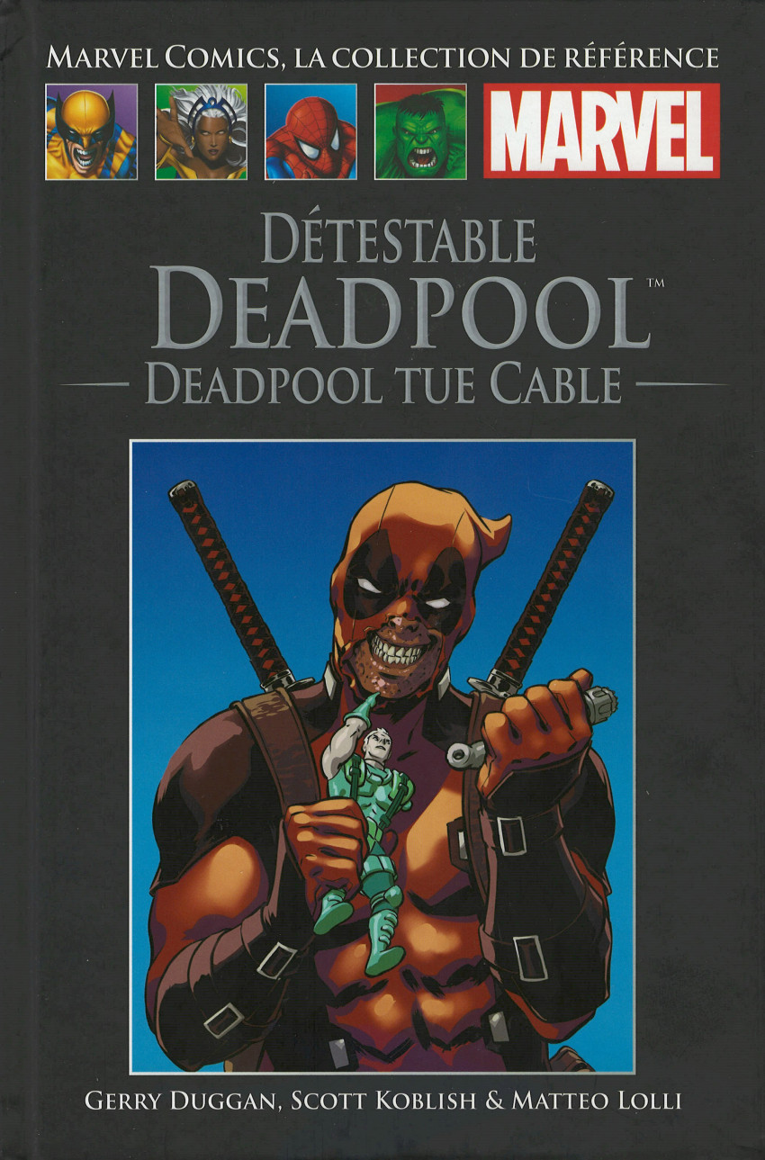 Couverture de l'album Marvel Comics - La collection de référence Tome 233 Détestable Deadpool - Deadpool tue Cable