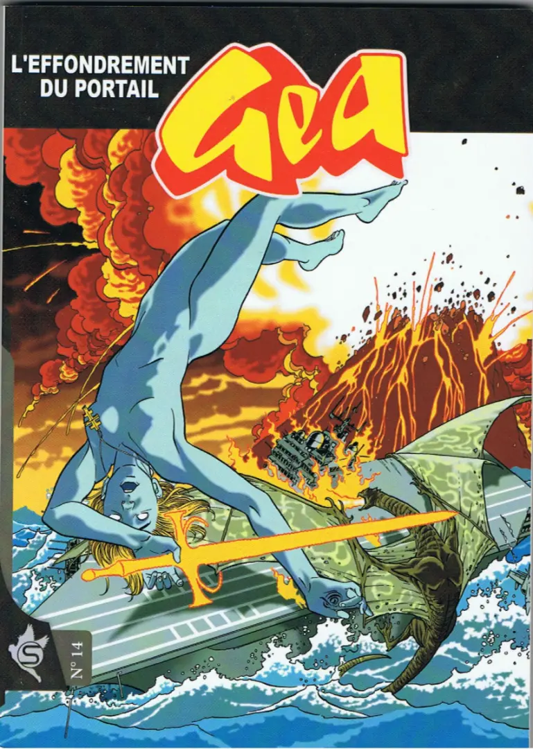 Couverture de l'album Gea N° 14 L'effondrement du portail