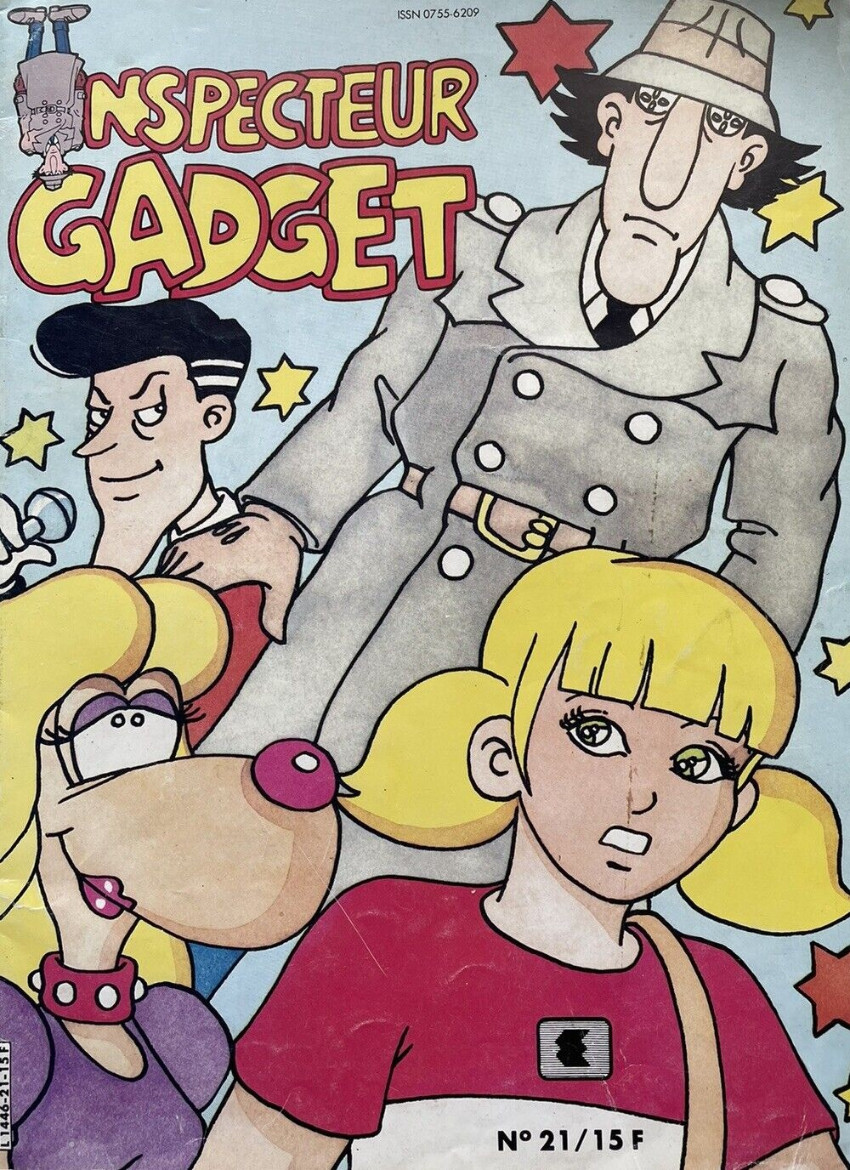 Couverture de l'album Inspecteur Gadget 1ère série N° 21