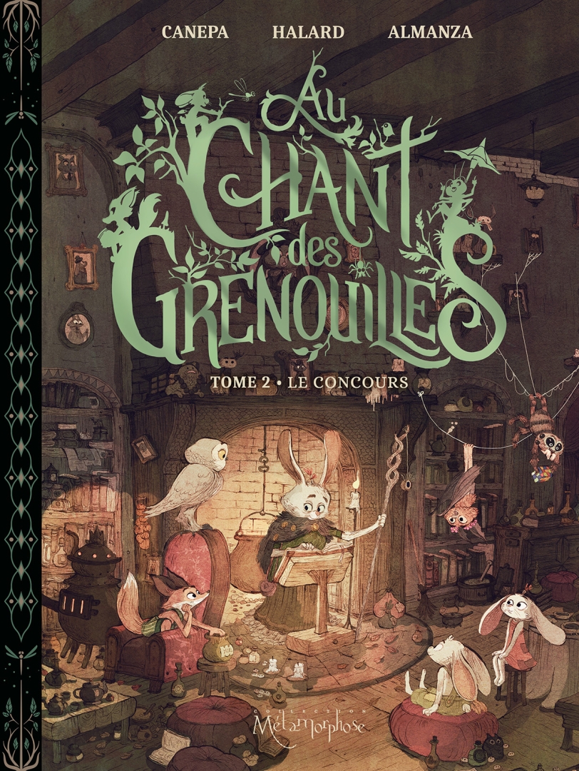 Couverture de l'album Au chant des grenouilles Tome 2 Le concours