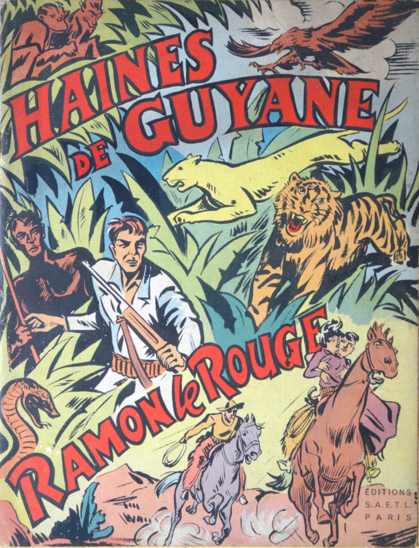 Couverture de l'album Haines de Guyane Ramon le rouge