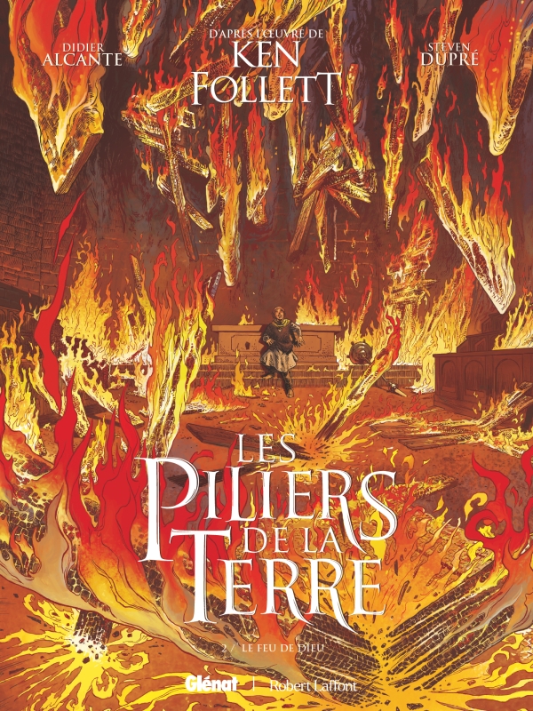 Couverture de l'album Les piliers de la Terre 2 Le Feu de Dieu