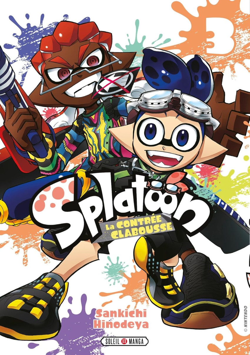 Couverture de l'album Splatoon : La Contrée clabousse 3