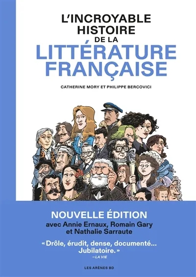 Couverture de l'album L'Incroyable Histoire de la Littérature Française