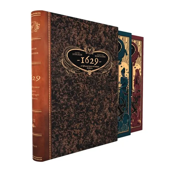 Couverture de l'album 1629, ou l'effrayante histoire des naufragés du Jakarta