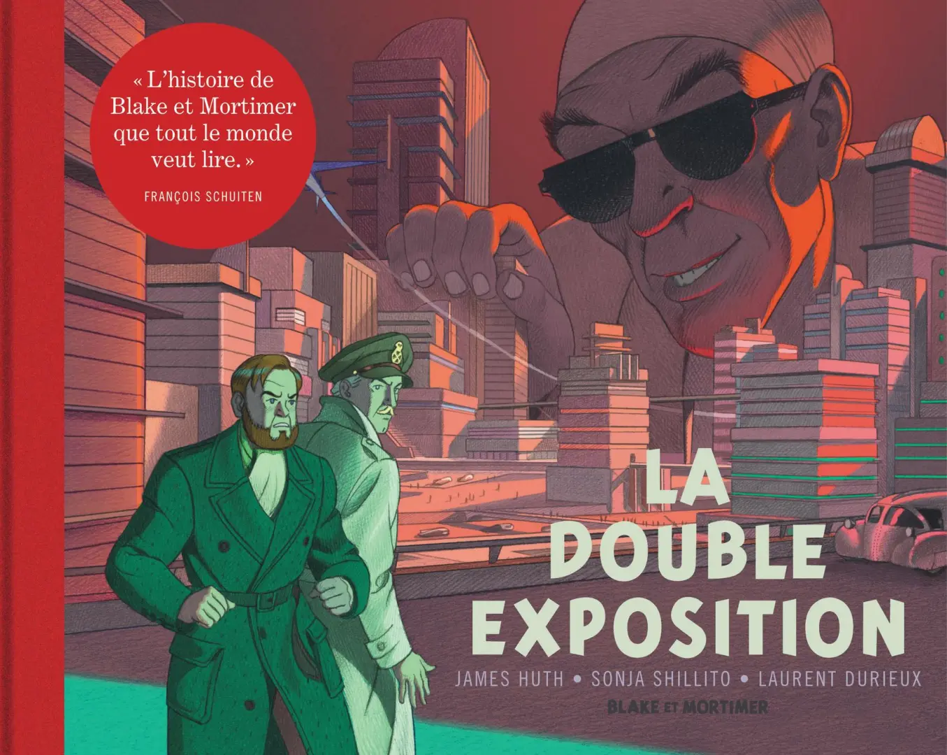 Couverture de l'album Blake et Mortimer La double Exposition