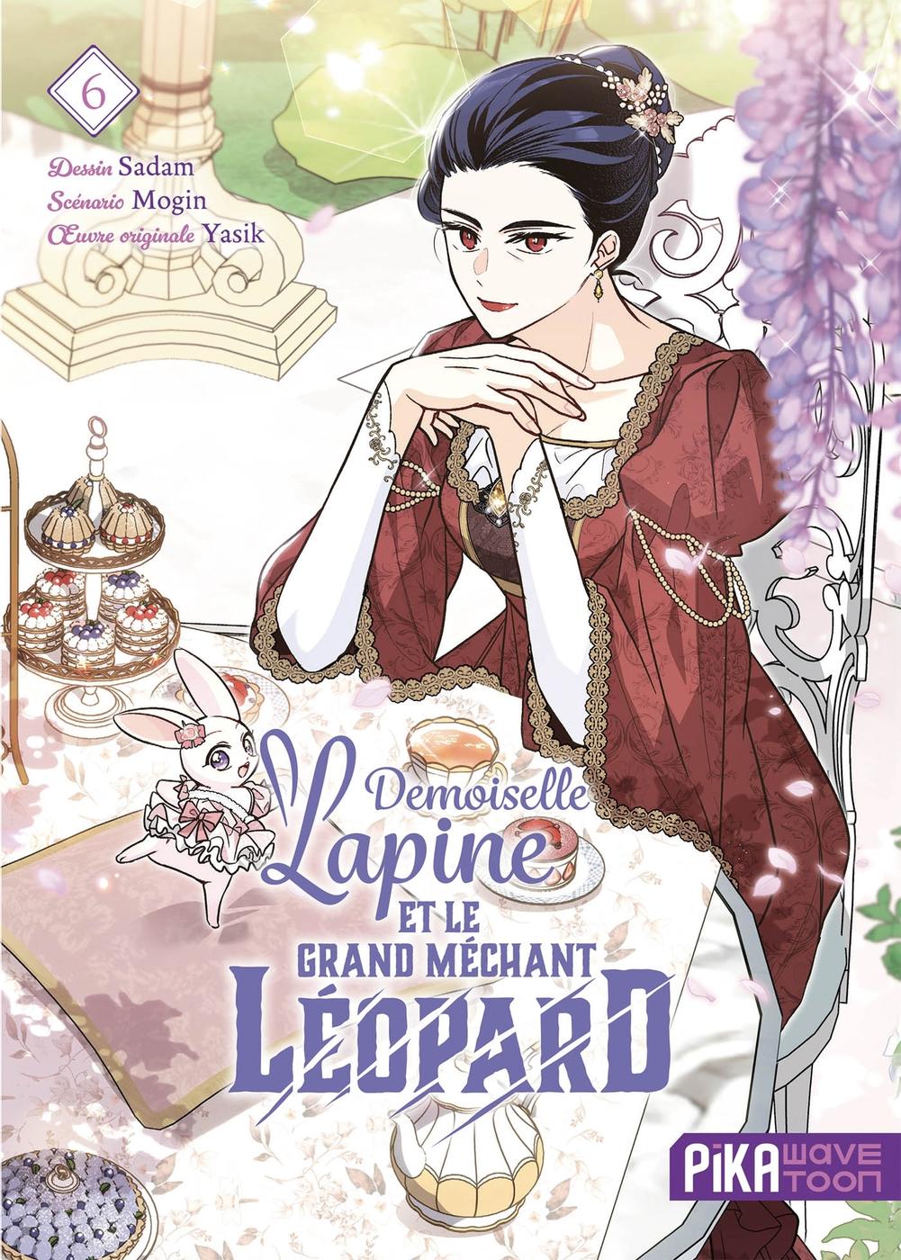 Couverture de l'album Demoiselle Lapine et le grand méchant Léopard 6