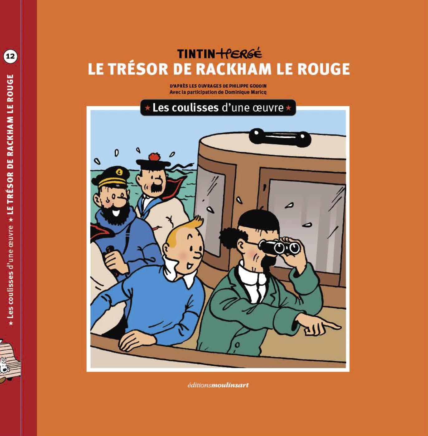 Couverture de l'album Tintin - Les coulisses d'une œuvre 12 Le trésor de Rackham Le Rouge