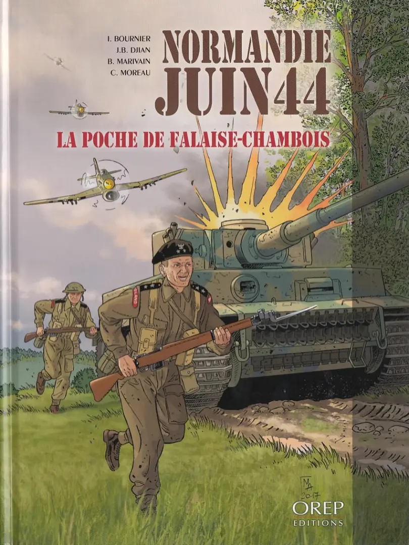 Couverture de l'album Normandie juin 44 Tome 6 La poche de Falaise-Chambois