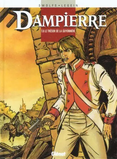 Couverture de l'album Dampierre Tome 8 Le trésor de la Guyonnière