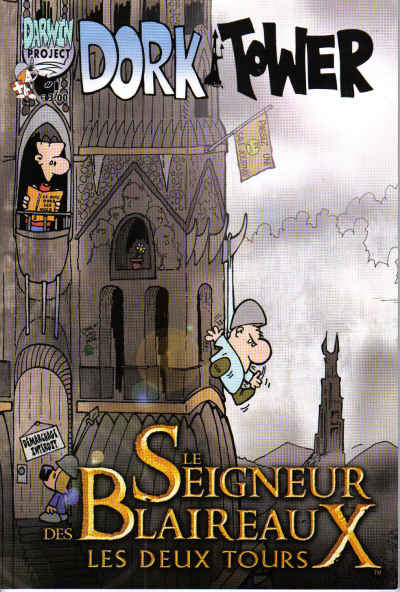 Couverture de l'album Dork tower #1 Le Seigneur des Blaireaux, les deux tours